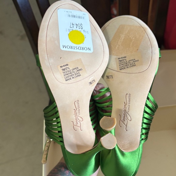 Green Strappy Sandals - Picture 5 of 5